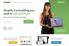 Shopify，一枚簡潔清新的國外電子商務(wù)平臺(tái)網(wǎng)站